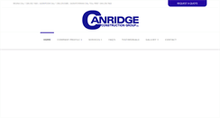 Desktop Screenshot of canridgeroofing.com